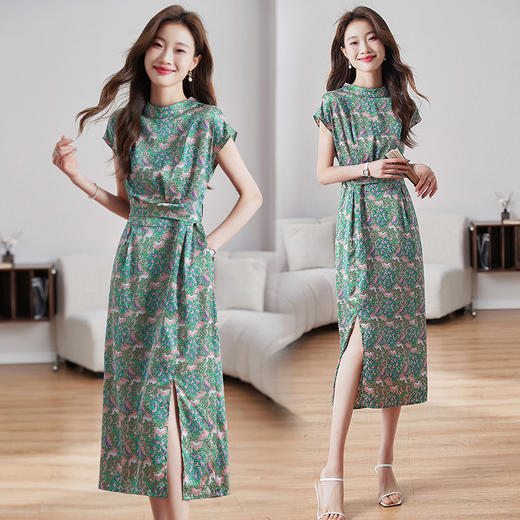 时尚潮流，复古流行连衣裙HR-BBL2855 商品图3