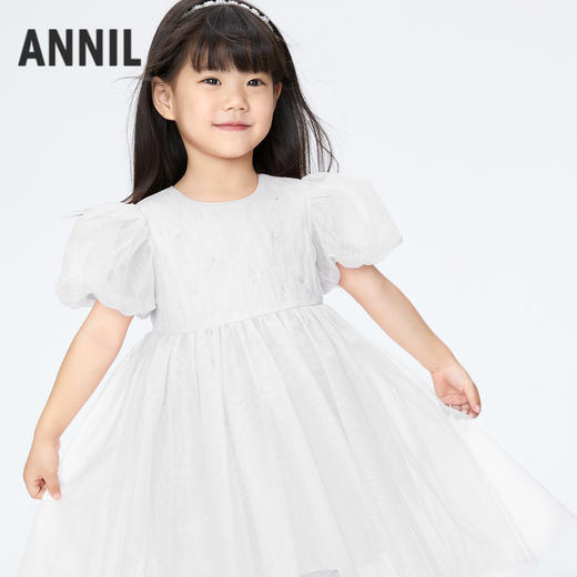 女童网纱礼裙梦幻公主裙裙子夏季新款安奈儿童装实体店同款XG423713 商品图0