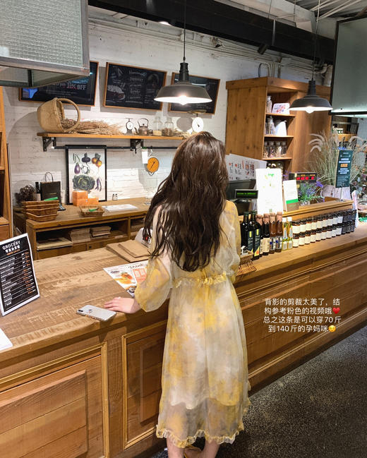 【金蘑菇菇 蔷薇日记】气质显瘦设计感碎花连衣裙小清新仙女裙 普通&真丝2种哟！ 商品图9