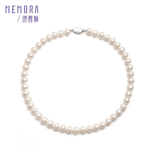【积分抵值】优雅珍珠 淡水珍珠项链女款颈链生日送老婆送妈妈礼物MEMORA诗普琳ZNE02901（线上专供） 商品图1