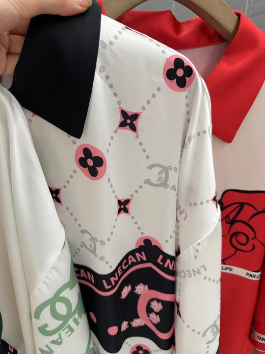 冰雪丝衬衫连衣裙 商品图5