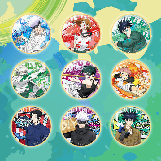 卡游 咒术回战-极彩艺术徽章KAYCYZH-JCYS-01 商品图5