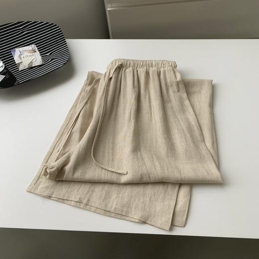 TRIUUCHU 亚麻宽松长裤 | 无袖衬衣 |  衬衫 + 短裤套装【爆单7-15天发货】 商品图1