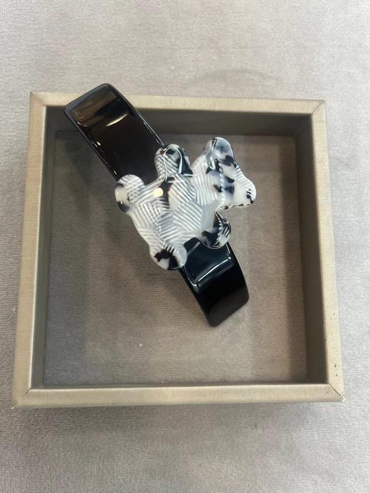 饰范 手工制作小熊黑自印记8厘米扣卡 商品图0