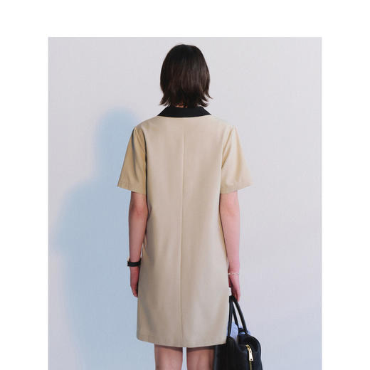 Teenie Weenie小熊字母连衣裙女夏季女短裙TTOW242608R 商品图4