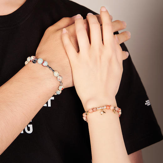 大英博物馆 东方梦境系列 有你竹够蓝色 粉色 手链 送朋友 节庆 礼物 商品图1