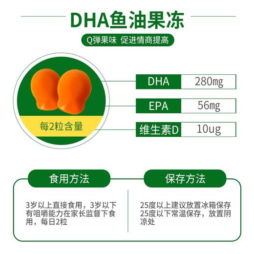 Mollers沐乐思小鱼果冻（挪威原装进口、儿童鱼油） 商品图3