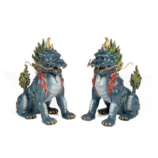 獬豸 公正法兽  铜摆件 商品图0