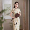 复古气质国风新中式少女夏日常可穿旗袍GSJ861 商品缩略图1