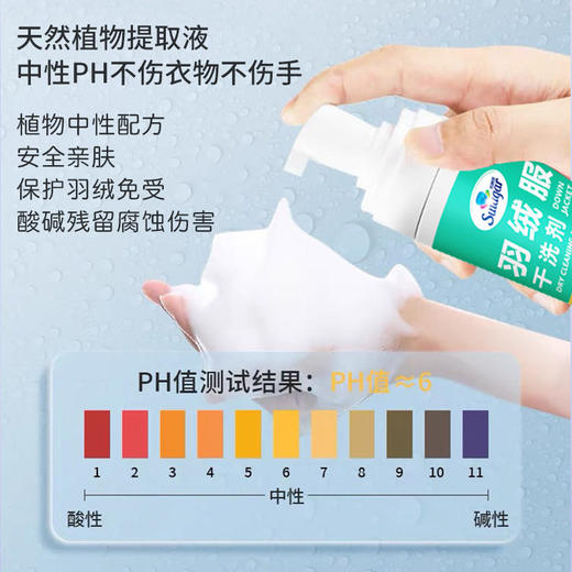 佐禧佑福羽绒服清洗剂免洗泡沫清洁去污渍去油渍活氧羽绒服干洗剂 商品图1