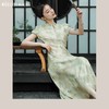 欧芮儿盘扣立领新中式连衣裙女夏2024新款国风禅意收腰改良旗袍 商品缩略图0