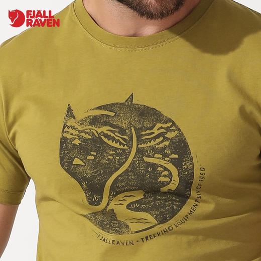 Fjallraven北极狐夏季印花情侣短袖户外运动休闲圆领棉T恤 87220 商品图2