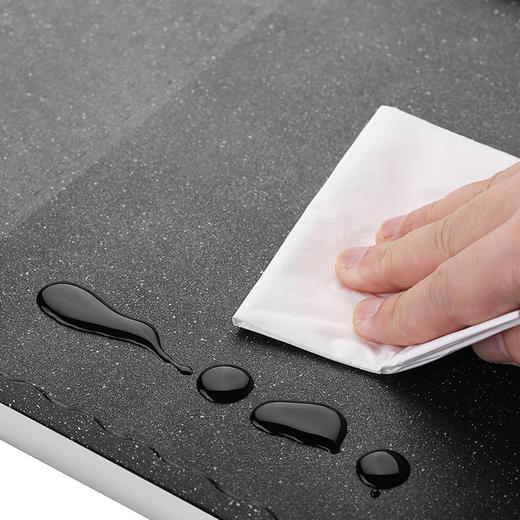 【精选】欧锐铂不粘涂层少油烟分区烧烤盘 5档温控 边缘弧形设计 加热快速均匀 商品图3