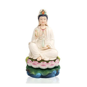 观音（白衣）慈颜佛像