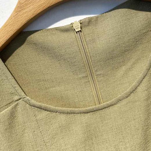 VIVIAN LIU薇薇安刘D2434103夏女装新款腰部织带系带无袖长连衣裙 商品图2