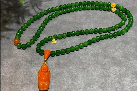 【御珠宫坊·传承系列】碧玉108珠串 商品图4