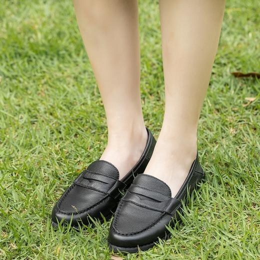 Julia Heuer真皮鞋|乐福鞋/奶奶鞋，真皮制轻盈柔软，通勤逛街不累脚 商品图1