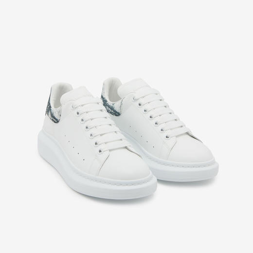 ALEXANDER MCQUEEN 亚历山大.麦昆 男士阔型休闲运动鞋 白色 782463 WIE9P 9061 商品图1