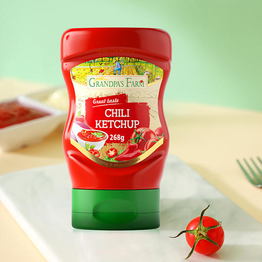 爷爷的农场 辣味番茄沙司 268g*2瓶 商品图4
