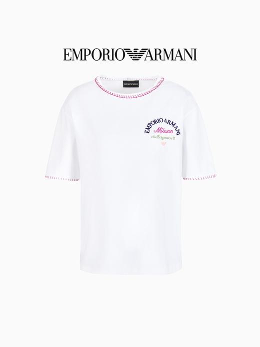 E ARMANI T恤衫女  3D2T8E2JIDZ-0100 . 商品图0