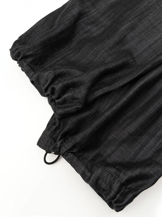 COCO ZONE“束口莱赛尔”100莱赛尔夏季纯色松紧腰休闲裤抽绳束脚长裤CC1B0710 商品图5