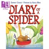 【中商原版】蜘蛛日记 Diary of a spider 英文原版 儿童绘本 动物搞笑冒险故事 昆虫图画书 精装进口图书 4-8岁儿童读物 商品缩略图0