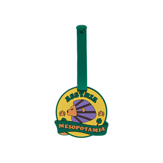 大英博物馆 X 苏州博物馆 亚述系列 萌狮 挂饰旅行 行李牌 商品图4