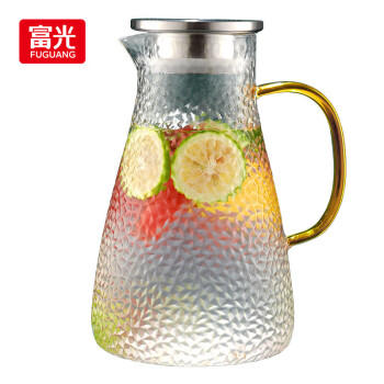 富光 玻璃杯耐热玻璃凉水壶带把手大容量家用壶花茶杯子茶壶冷水壶 商品图6