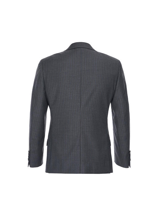 callisto深灰绵羊毛混纺西服 STBWJ049C 商品图1
