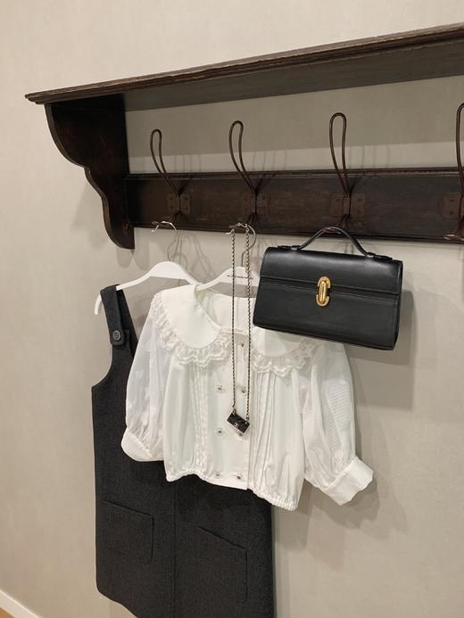 金蘑菇菇 miu灰半裙  奶系穿搭夏天套装裙子 商品图6