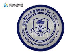 通版深圳市南方科技大学教育集团（南山）实验一小织唛校徽现货51