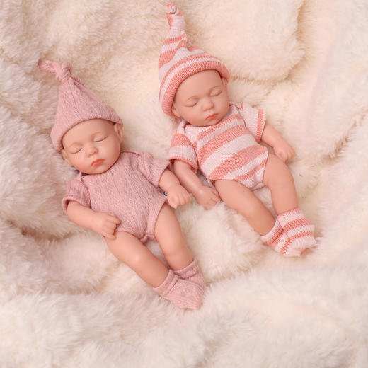 现金流游戏福娃小宝贝 迷你仿真全身软胶搪胶娃娃 商品图2