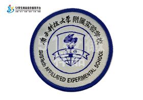 通版深圳市南方科技大学附属实验学校织唛校徽贴章可缝烫现货发51
