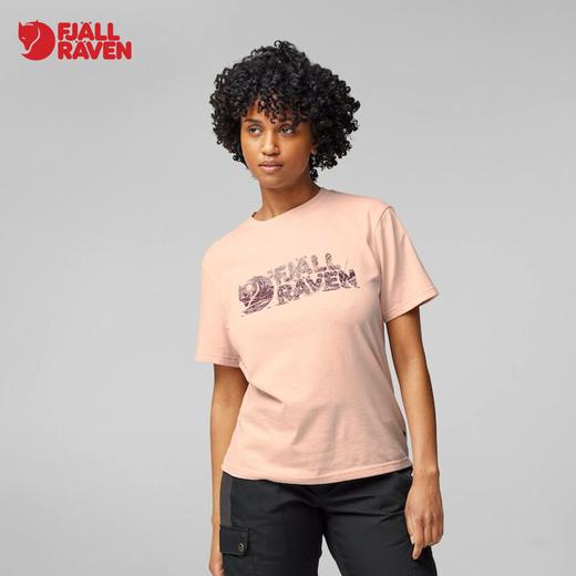 Fjallraven/北极狐春夏新款时尚百搭印花圆领女运动休闲短袖T恤14600165 商品图0