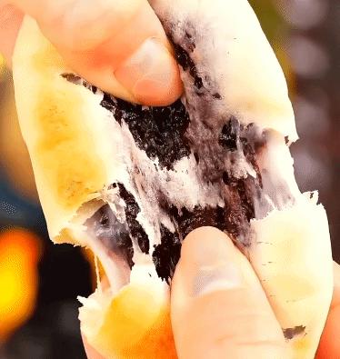 手工血糯米红豆山药饼 0蔗糖0防腐0色素添加 内馅软糯，自然甜香,一口下去满满都是料 商品图0