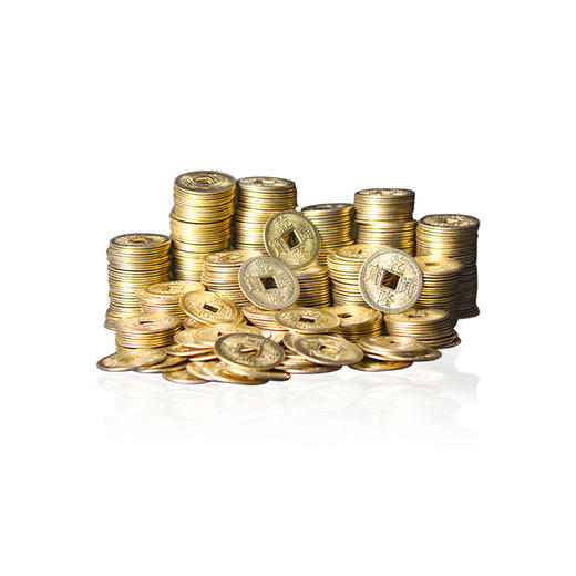 镀金铜钱 乾隆通宝 商品图0