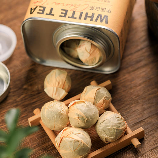 【是山】中国福鼎白茶龙珠85g 商品图2