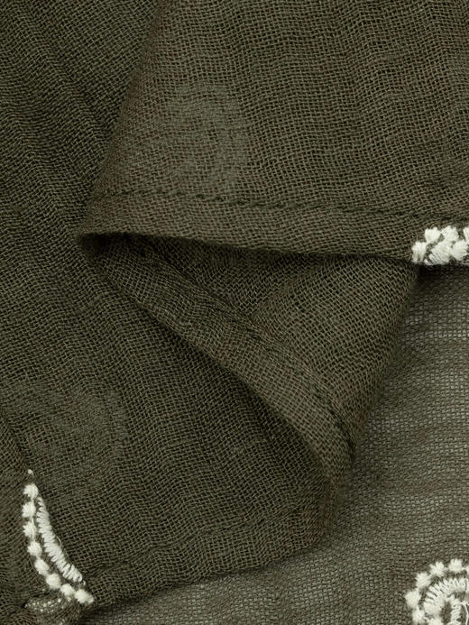 COCO ZONE“阿米里”夏季轻薄V领衬衫气质单排扣长袖百搭休闲上衣CC1B1158 商品图6