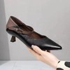 女装新品尖头胎牛皮高跟鞋2249-9920-155 商品缩略图2