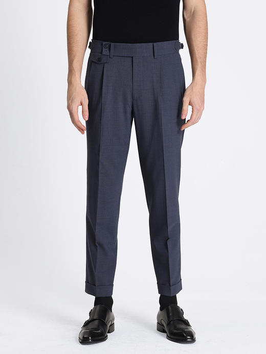 callisto深灰绵羊毛混纺西裤 STBWP050C 商品图0