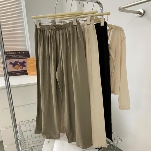 TRIUUCHU 亚麻宽松长裤 | 无袖衬衣 |  衬衫 + 短裤套装【爆单7-15天发货】 商品图2