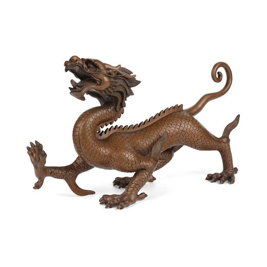 四神兽 铜器摆件 青龙 白虎 朱雀 玄武 商品图0