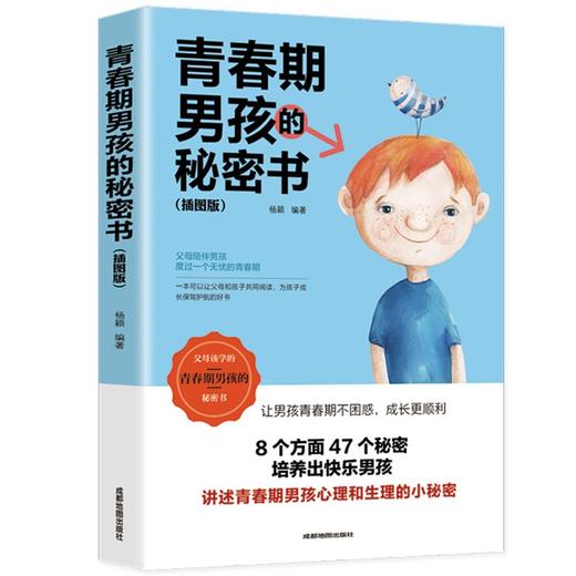 青春期男孩的秘密书 说给10~18岁致青春期男孩子的悄悄话家庭教育 商品图0