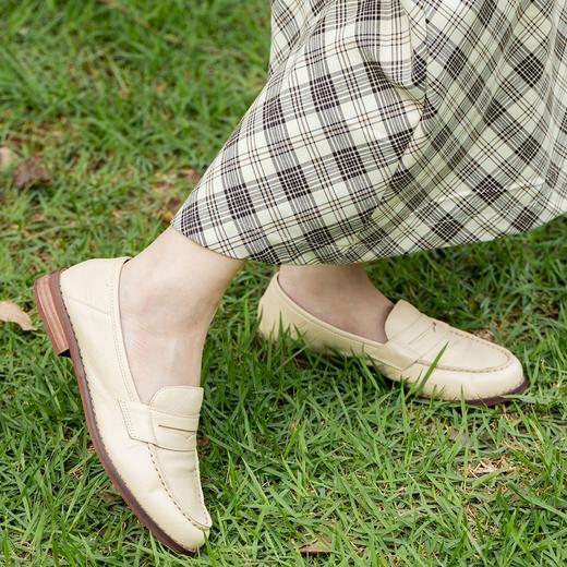 Julia Heuer真皮鞋|乐福鞋/奶奶鞋，真皮制轻盈柔软，通勤逛街不累脚 商品图0