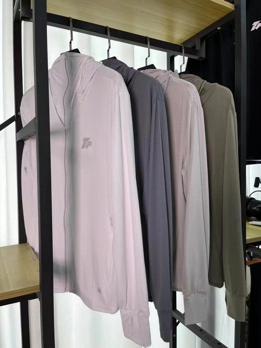 【净色冰丝防晒衣】可拆卸帽檐夏季UPF50+户外防晒男女同款冰丝防紫外线轻薄防晒衣上衣03h 商品图1