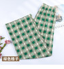 【限时特价！清凉一夏】修饰腿型 格子裤子女夏季薄款宽松直筒显瘦百搭休闲裤高腰垂感新款阔腿裤女 商品缩略图9