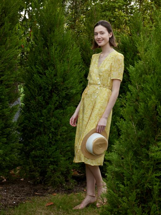 粘纤印花茶歇裙FCE2DRS194 商品图1