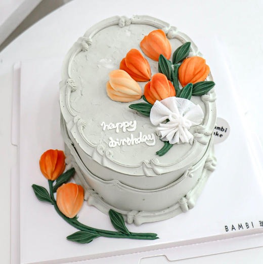 椭圆复古郁金香 商品图1