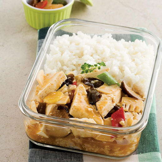 glasslock进口长方形耐热玻璃便当饭盒保鲜盒720ml白色 商品图5