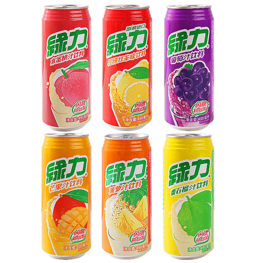绿力芒果汁饮料490ml/罐 商品图0